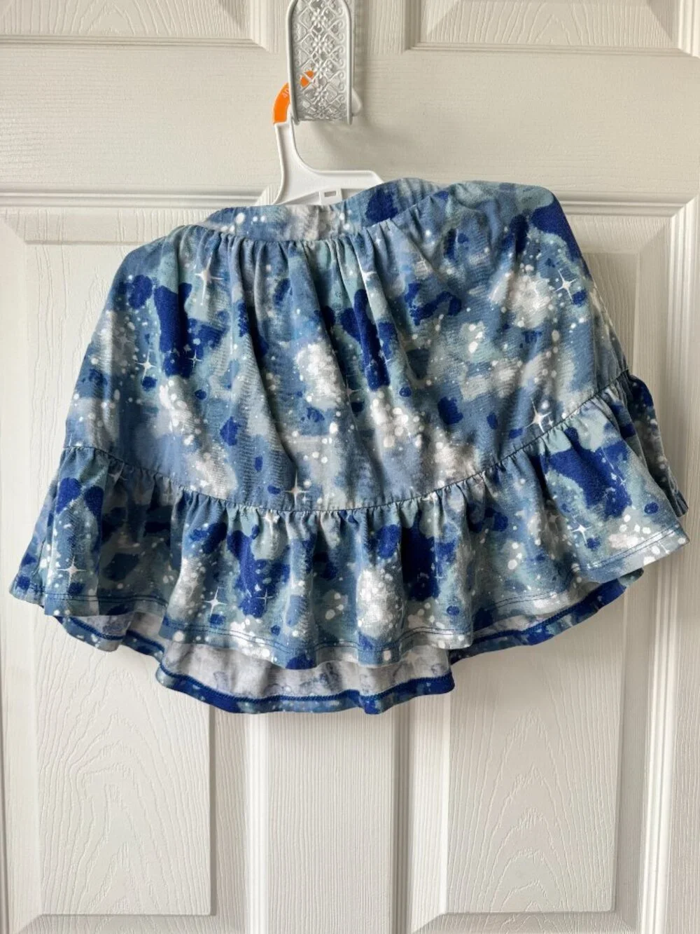Girl’s Land’s End 100% Cotton Play Skirt Space Print 6/7 (S)